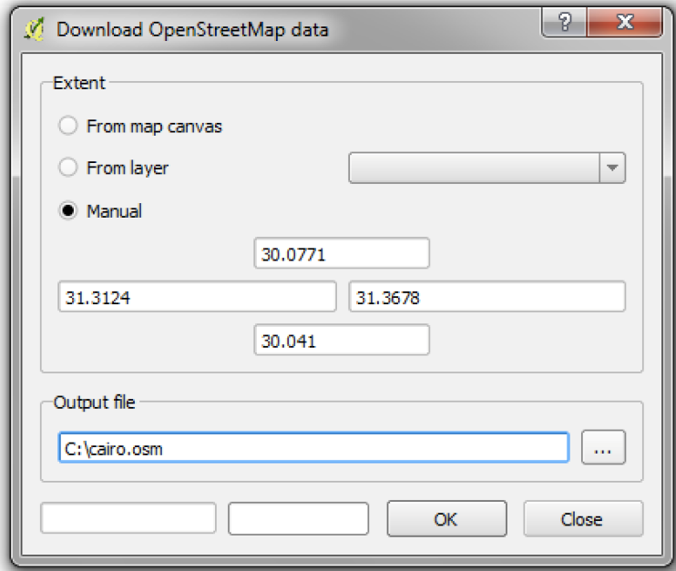 QGIS retrieve data from OpenStreetMap